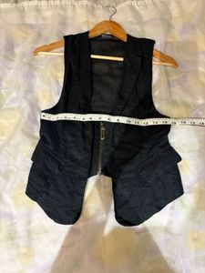 Stylish Black Imported Vest
