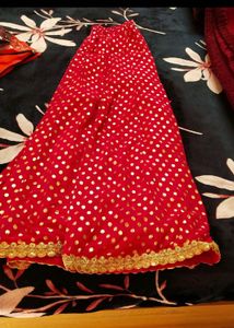 Pink And Purple Sharara Set