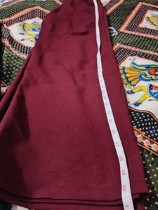 Tokyo Talkies Burgundy Crop Co-ords
