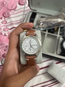 Seiko 7t32-7c60 Chronograph Watch
