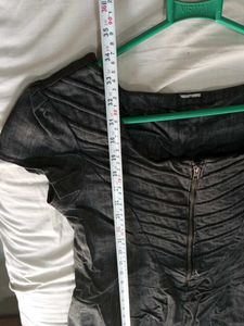 Stylish charcoal black Mini Dress