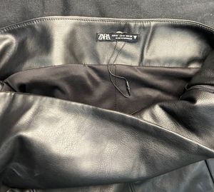 Zara Leather Tube Top