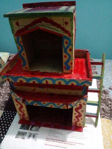 Wooden  Gharounda   Very Beautiful   Like  New