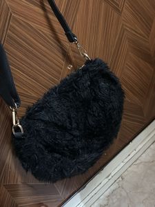 Fur Sling Bag