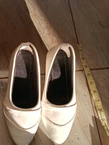 Elegant White Heels Korean