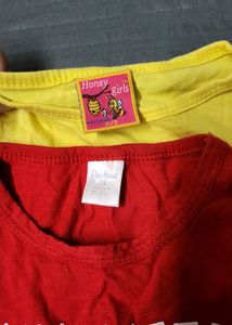 Tshirts For Girls 2-3 Yrs Old