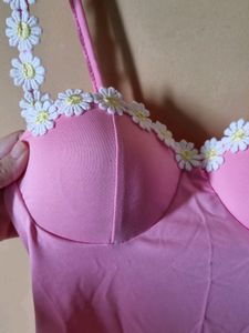 Padded Pink Bodysuit