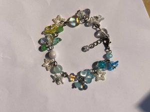 💚🌟 New Stylish Handmade Glass Beads Bracelet✨