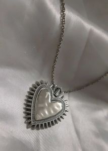 Trendy Gothic Sacred Heart Necklace