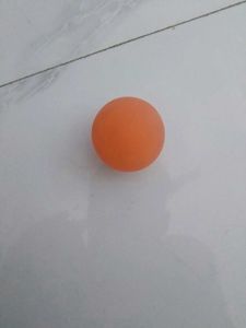 Orange Ping Pong Ball