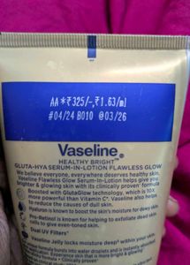 Dr Sheth Bodywash And Vasline Body lotion Combo
