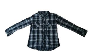 Roadster Black & White Checked Casual Shirt