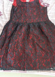 Black And Red Dress
