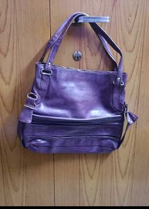 Stylish Purple Tote Bag