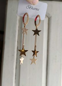 Buy1Get1Free|Silver Peacock Ear Cuff&amp;Star Earrings