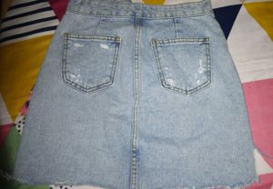Hot Denim Skirt