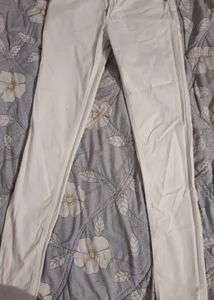 White Straight Leg Pants