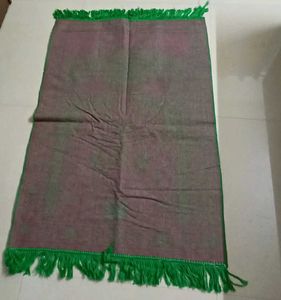 Green Muslim Prayer Rug