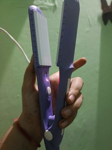 Nova Hair Curler, Straightener And Crimper Combo