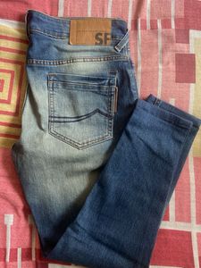 Stylish Blue Denim Jeans