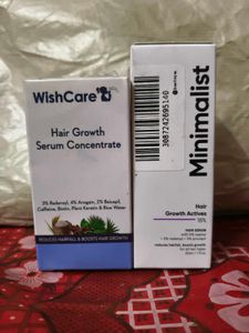 55%off Wishcare And Minimalist Hair Growth Serum