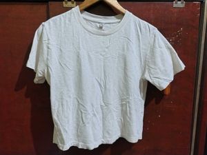Combo Of H&M Crop Tee & UNIQLO Te