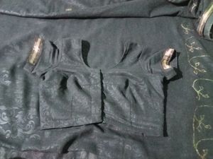 Black Sari With Blouse