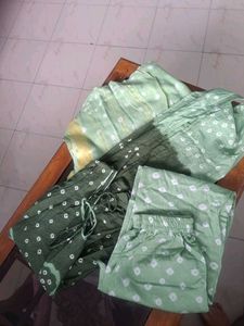 Olive Green Tie-Back Top