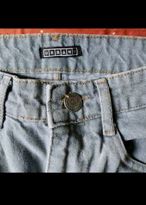 Light Blue Wide Leg Jeans