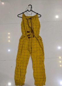 Mustard jumpsuit