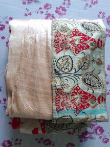Motka Silk Hand Embroidery Saree