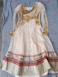 Gown New Full Embroidery Work
