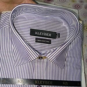 Kleyber 100% Cotton Striped Shirt