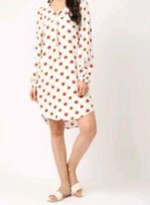 "Mark Spencer "White Floral Dress 👗🤍