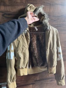 Cropped Fur Brown Jacket🧸🤎