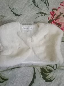 Fur Half Jacket For Baby