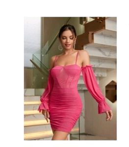 Sheer Bodycon Dress