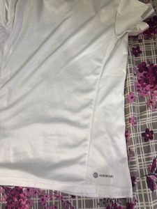 Adidas White T-Shirt