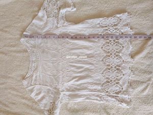 White Lace Crochet Top