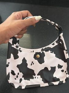 Cow Print Handbag