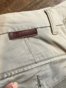 Zara Man Khaki Casual Pants