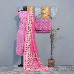 Pure Cotton Suit With New Print