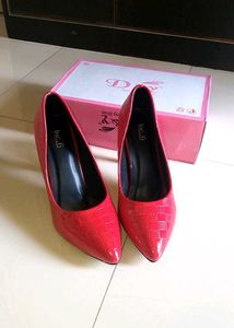 Red Pencil Heels