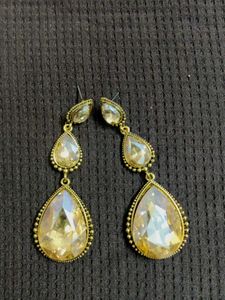 Golden Drop Earrings