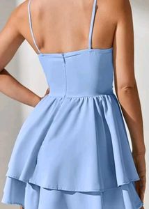 Cute Flare Sky Blue Dress💙