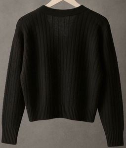 Cozy Black Cardigan Sweater