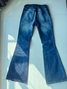 Low rise Flared Denim Jeans