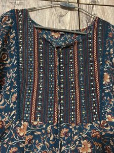 Boho Floral Print Dress set