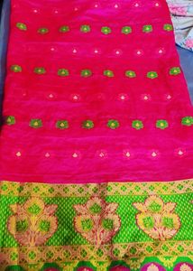 Saree With Designer Blouse