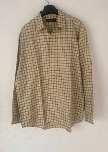 Yves Saint Laurent Vintage Plaid Button-Up